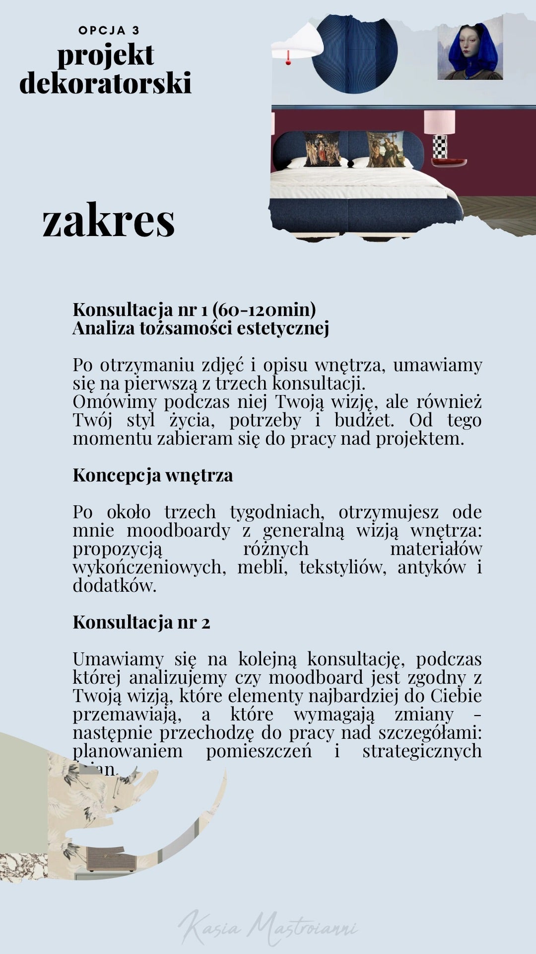 Kompleksowy projekt dekoratorski